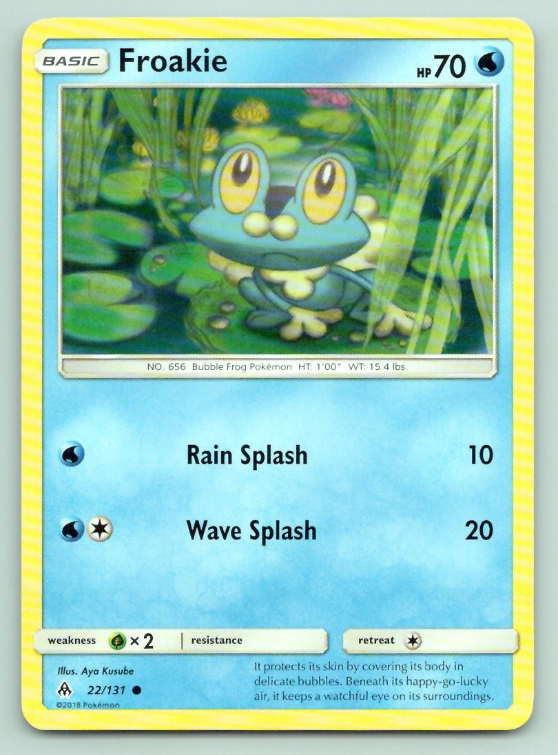 Pokemon Froakie (22) SM - Forbidden Light SM06 22/131 LP