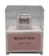 Beautybio Glopro Face Micro Tip Attachment  White Different Presentation  BNIB