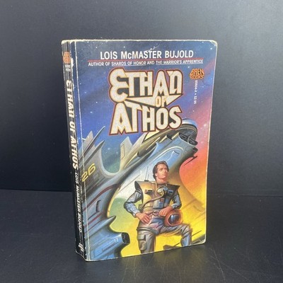 Ethan of Athos - Lois McMaster Bujold - US paperback, Baen Books, 1st Ed 1986
