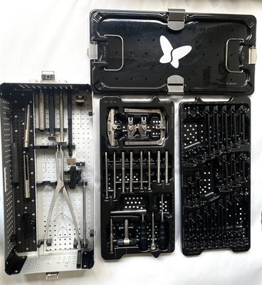 60 x SPINEART Instrumentenset für Wirbelsäulenchirurgie Orthopädische Sterilisationsbox