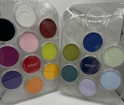Lot of 17 PanPastel Artists' Pastels Ultra Soft ''Paints''