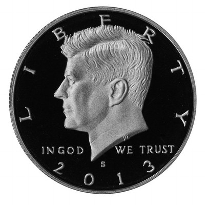 2013 S Kennedy Half Dollar Gem DCAM Proof CN-Clad