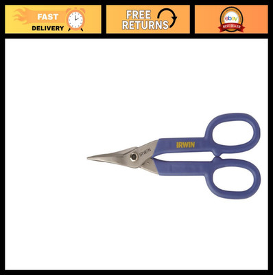 10'' Tin Duckbill Snips - Heavy Duty Metal Cutting Shears, Precision Tool for DIY