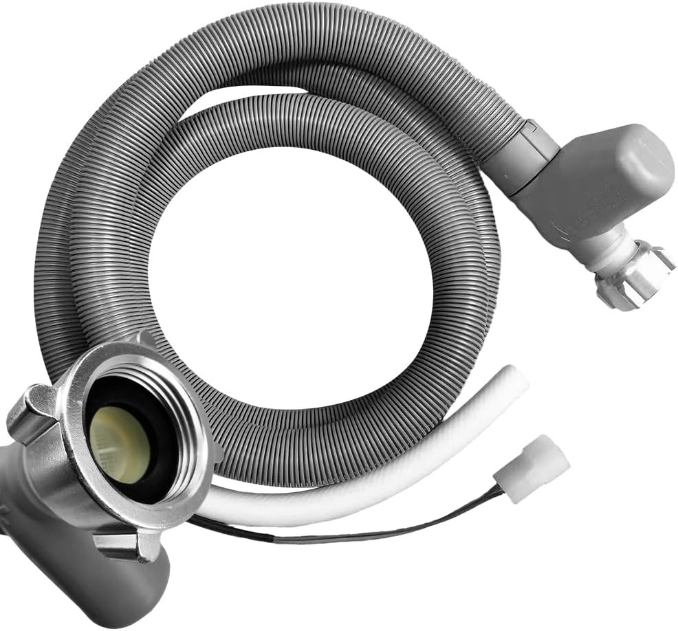 Tuyau d'alimentation machine à laver anti-fuite Aquastop universel pour éviter les inondations