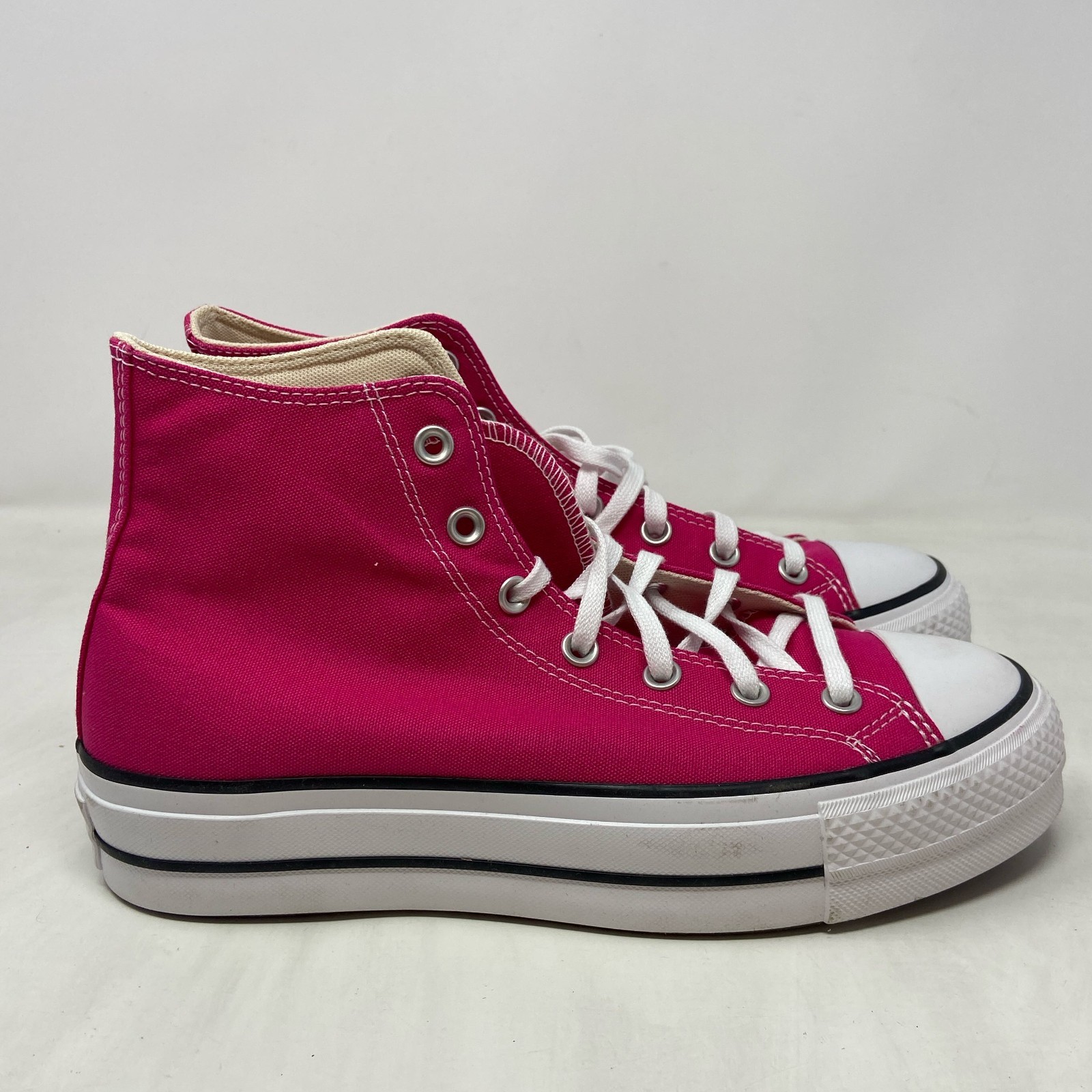 Converse Chuck Taylor Lift Platform High Cerise Pink Women’s 10
