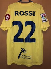 VILLARREAL NUGGET RED JERSEY MATCHWORN M SHIRT FOOTBALL WORN 11/12