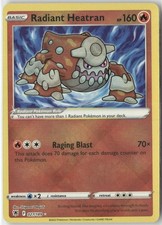 radiant heatran pokemon card - 027/189 Holo Rare The Cards Of Pokémon TCG: