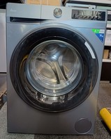 Hoover 11kg Washing Machine in silver HBR 411BL9G-80