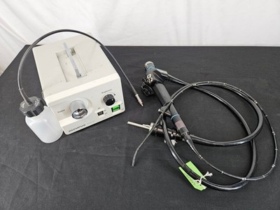 Olympus GIF N30 Fiber Gastroscope with GLK-4 light source and bottle