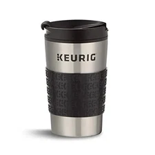 Keurig Travel Mug Fits K-Cup Pod Coffee Maker 1 Count Pack of 1 Stainless Steel