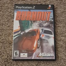 Acclaim Burnout Racing Game PlayStation 2 PS2 NTSC-U/C Manual Included