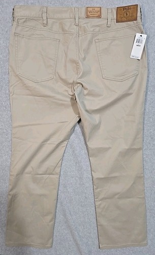 Polo Ralph Lauren Men's Varick Slim Straight Khaki Jeans Stretch 38x29 NWT$115