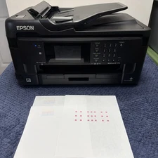 Epson WorkForce WF-7710 All-in-One Inkjet Printer  WiFi TESTED Solid Workhorse