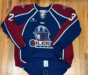 Tulsa Oilers Rob Murray Minor League ECHL Signed Hockey Jersey Men 56