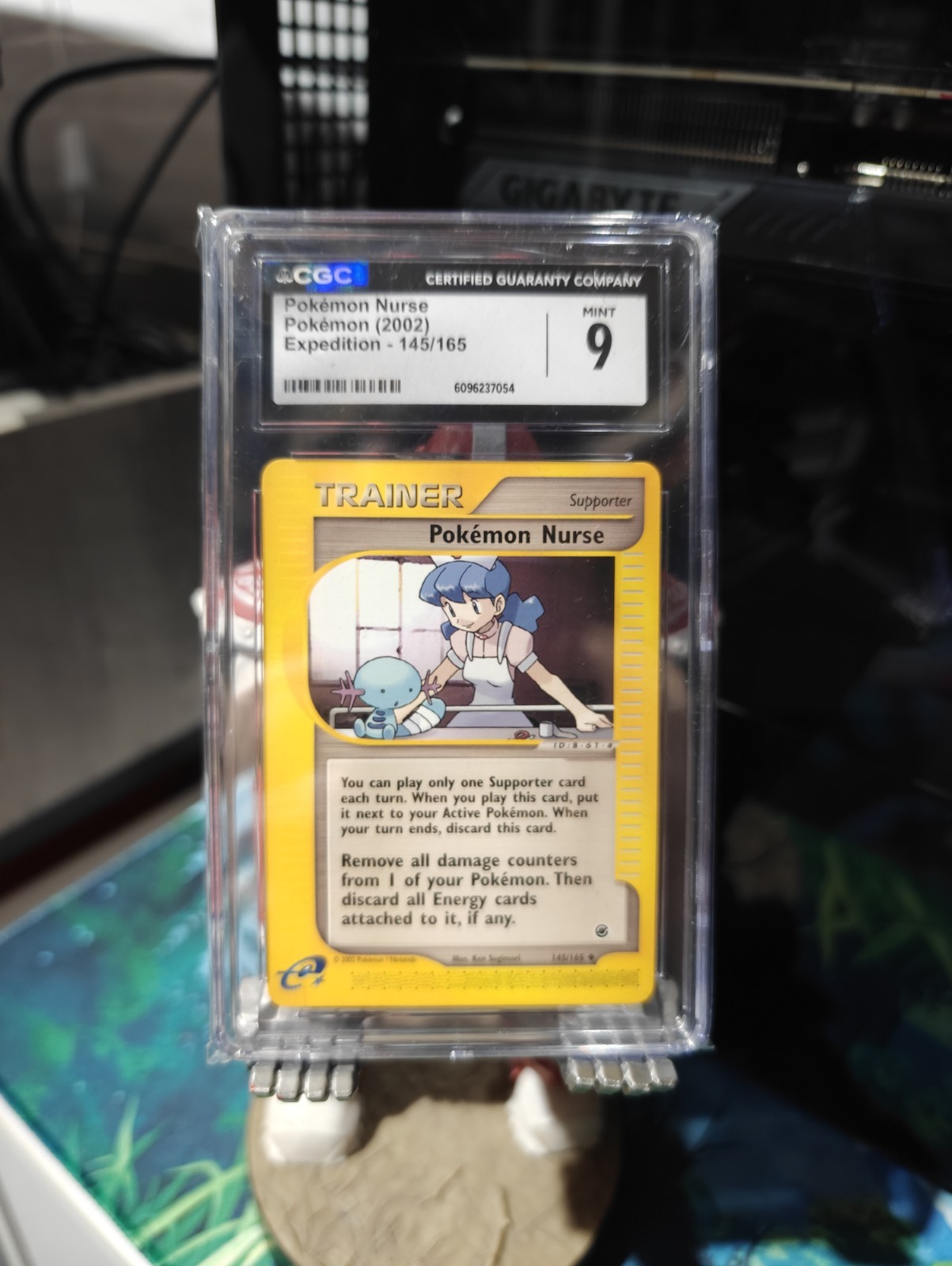 Pokemon Nurse 145/165 Expedition Base Set Regular MINT 9!