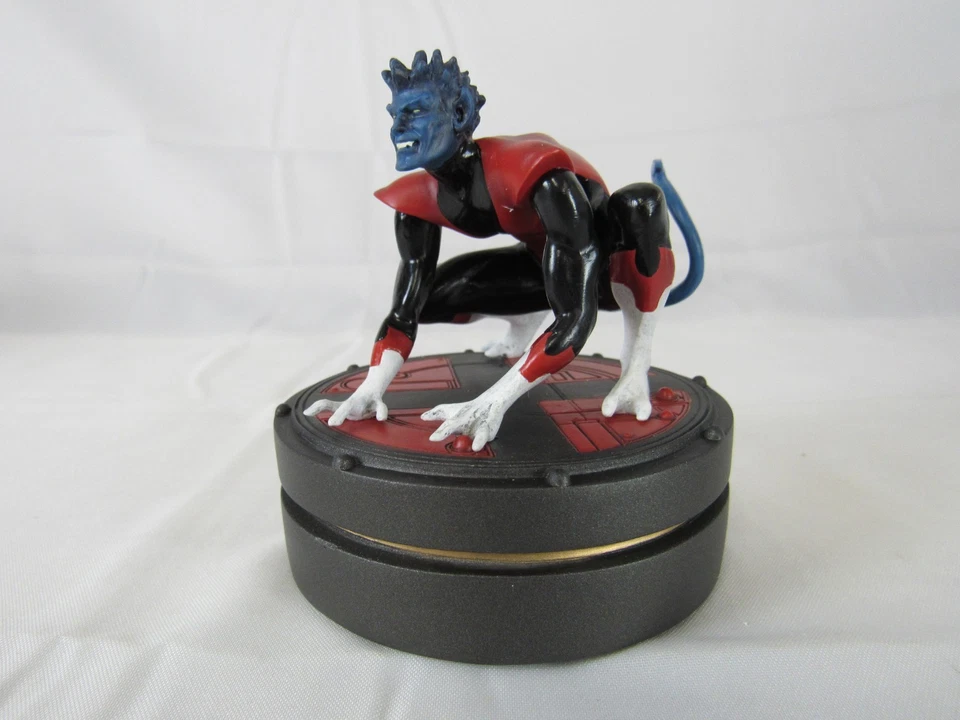 Mini estatua Bowen Designs Marvel 4" Nightcrawler sin usar, en caja C421 Foto 2 de 4