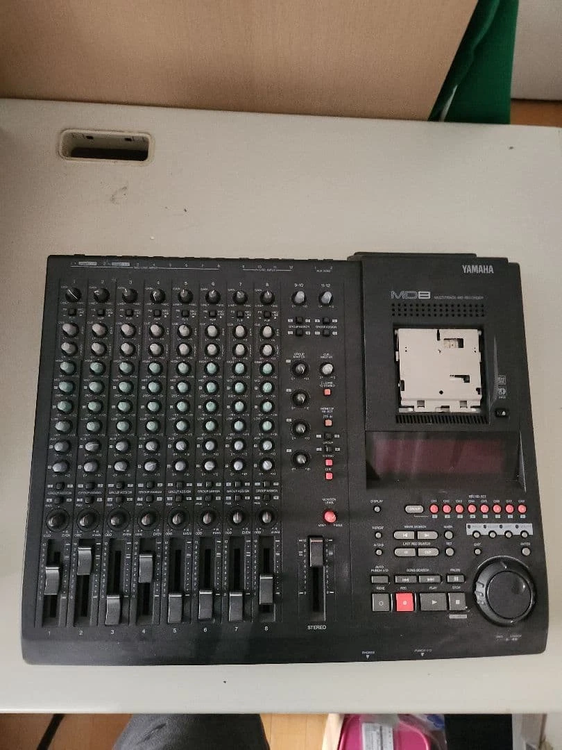 美品　YAMAHA MD8 MULTITRACK MDRECORDER Yamaha Multitrack MD Recorder MD8 Mini Disc 8-track MTR Audio