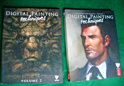 Digital Painting Techniques:  Digital Art Masters: Vol 1 and 2