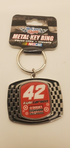 Kyle Larson #42 2015 Target Chip Ganassi Racing Nascar Keychain - Picture 1 of 4