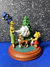 Simpsons Bradford Marges White Christmas lluminated Ornament 2004
