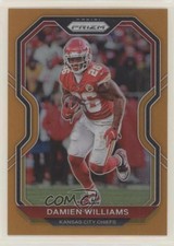 2020 Panini Prizm Orange Prizm 175/249 Damien Williams #128 0bk