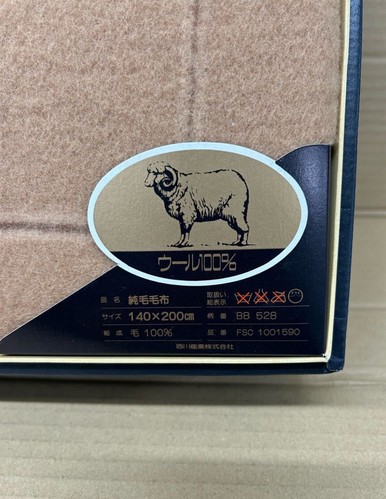 BURBERRY LONDON BLANKET 100% WOOL **BRAND NEW** - Picture 4 of 6