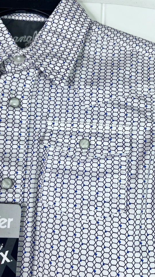 Wrangler 20X Competition Advanced Comfort Shirt XS Toddler Pearl Snap Button NWT - Image 4 of 4