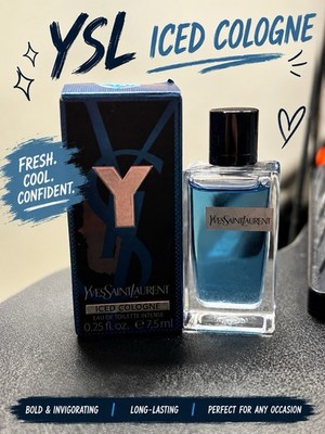 Yves Saint Laurent Y Iced Cologne Eau de Toilette Intense Spray, 0.25 fl oz