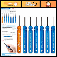 Pin Removal Tool Kit for AMP/Molex .062" .093" Pins, Delphi Weatherpack, 7PCS