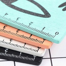 15cm Cartoon Cat Rulers Parallel Straight Ruler Painting Office School Supplies