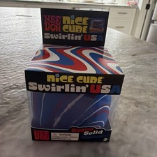 NeeDoh Nice Cube 4th Of July Swirl - 100 AUTHENTIC NIB