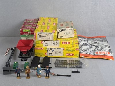 LGB Train Accessory Lot 5031 5029 5032 5065 4047 4043 1206 Trix Figures Parts