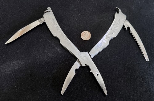 Vintage Fishing Tool: OVERLAND FISHERMAN'S FRIEND - Multi-Tool - Made in Germany - Picture 5 of 11