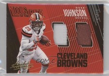 2018 Panini Absolute Tools of the Trade Double Prime 49/49 Duke Johnson 10qe