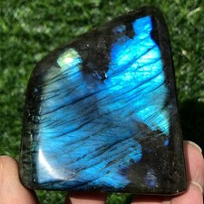 340G Natural Labradorite Crystal Mineral Specimen Energy Healing Reiki