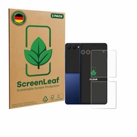 2X Screenleaf Displayschutzfolie FüR Samsung Galaxy Z Flip 7 (Display+Kamera)