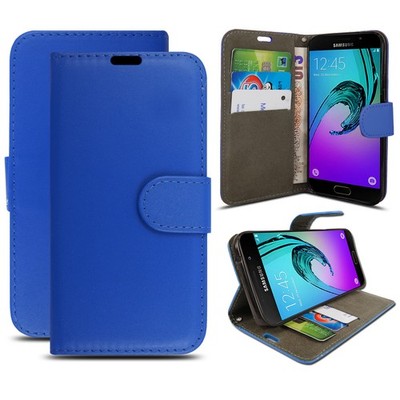 Hülle für Samsung Galaxy A3 2016 A5 A6 A7 A8 2018 Leder Flip Wallet Handy Cover