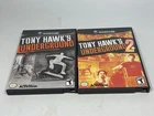 Tony Hawk's Underground 1 & 2 Lot (Nintendo GameCube) Complete CIB