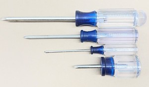 Vintage Set of 5 Craftsman USA Phillips Screwdrivers - 41295,94,93,41855