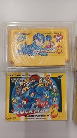 Rockman 6 Megaman NES CAPCOM (Nintendo Famicom Japan) 