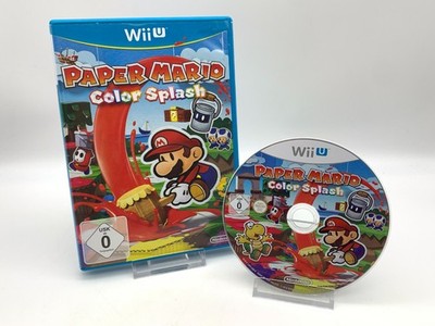 Paper Mario: Color Splash (Nintendo Wii U) Spiel inkl. OVP [Akzeptabel]