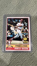 1976 Topps - Fred Lynn #50