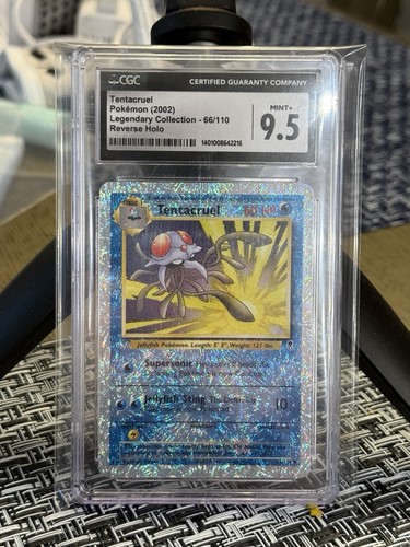 Tentacruel graded CGC 9.5 for sale on eBay