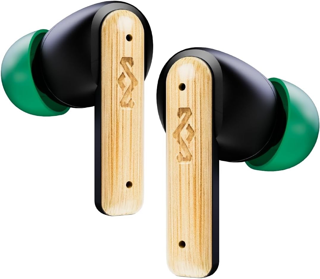 House of Marley Little Bird True Wireless Bluetooth Earbuds - IPX4 Ear Buds wit