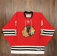 Bobby Hull 1957-58 Chicago Blackhawks CCM Heroes Of Hockey NHL Jersey - Sz XXL