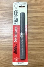 Nicholson 21860 Black Diamond 8" 4 in Hand Rasp File No. 21860 Made in USA NOS