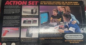 Nintendo Nes Console Action Set CIB