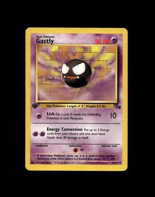 Gastly Haunter Gengar Pokemon Card! Holo/Reverse Holo EX VMAX V GX Rare Cards!