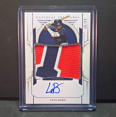 2024 Panini National Treasures Luis Baez Patch Auto 99/99 Astros