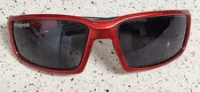 Mongoose TR00115  Red Frames Lenses Gray Frames Sunglasses Used Nice Some Wear